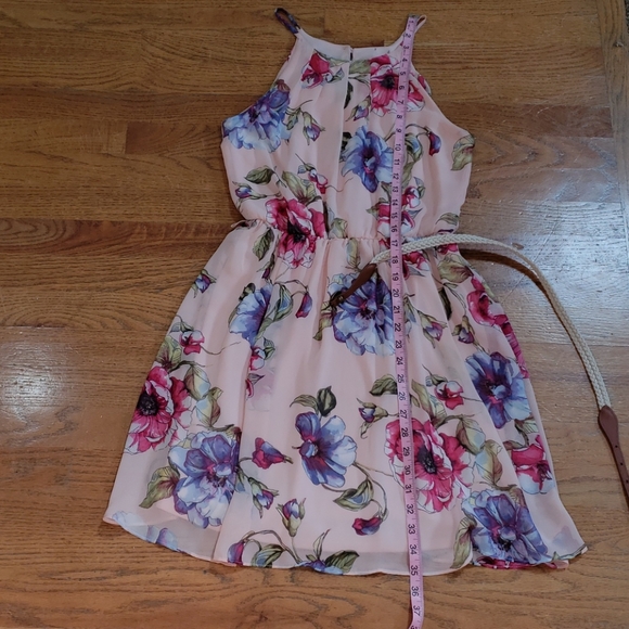 IZ Byer Flower print dress sz S - Picture 10 of 12